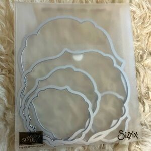 Card Paper Metal Die Cuts 5 Framelit Sizzix